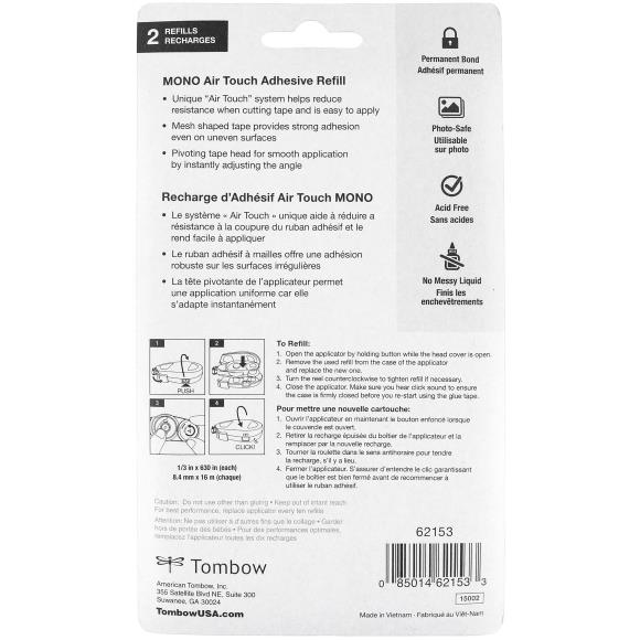 C. Tombow MONO Air Touch Refill 2/Pkg
