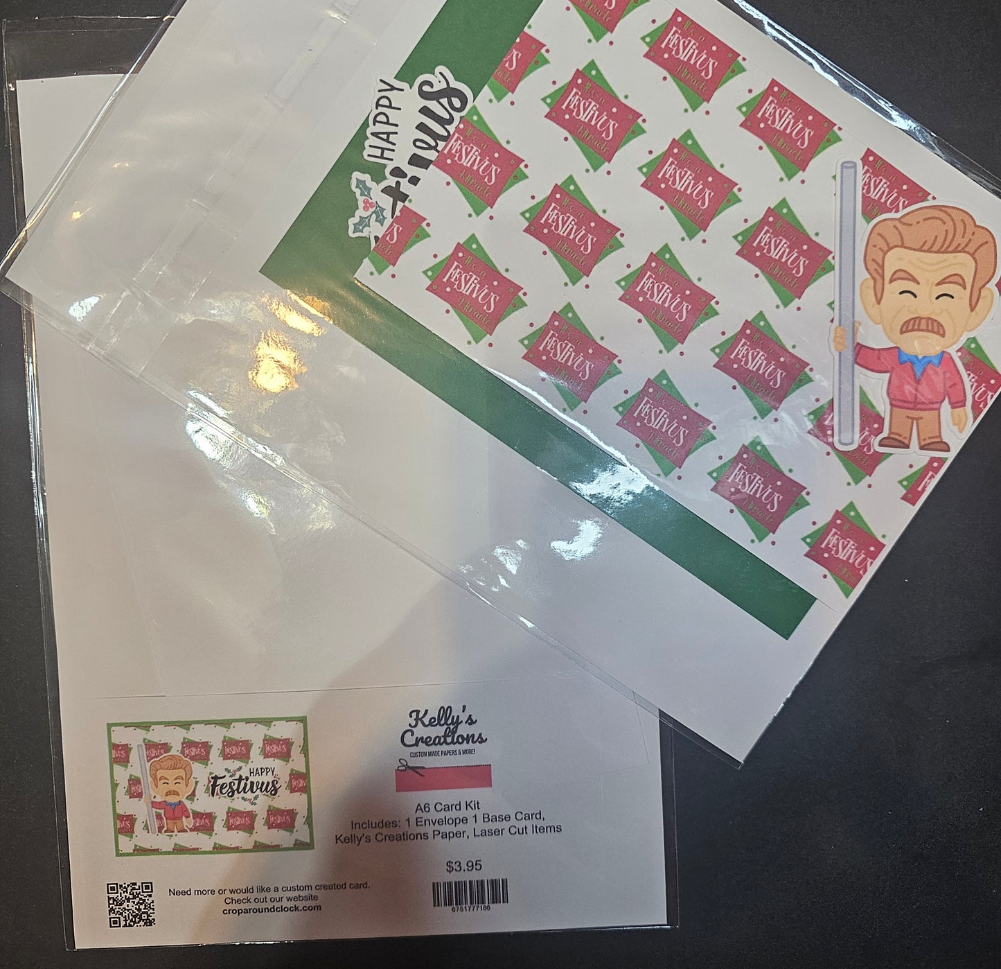 A6 Festivus Card Kits