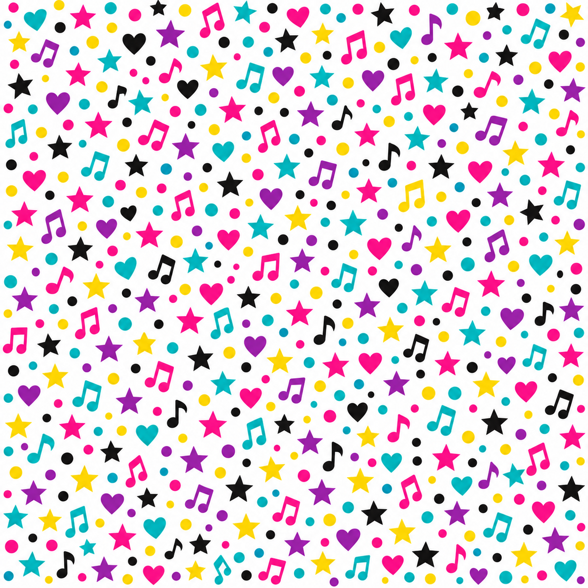 Girls Wanna Have Fun Scrapbook Paper