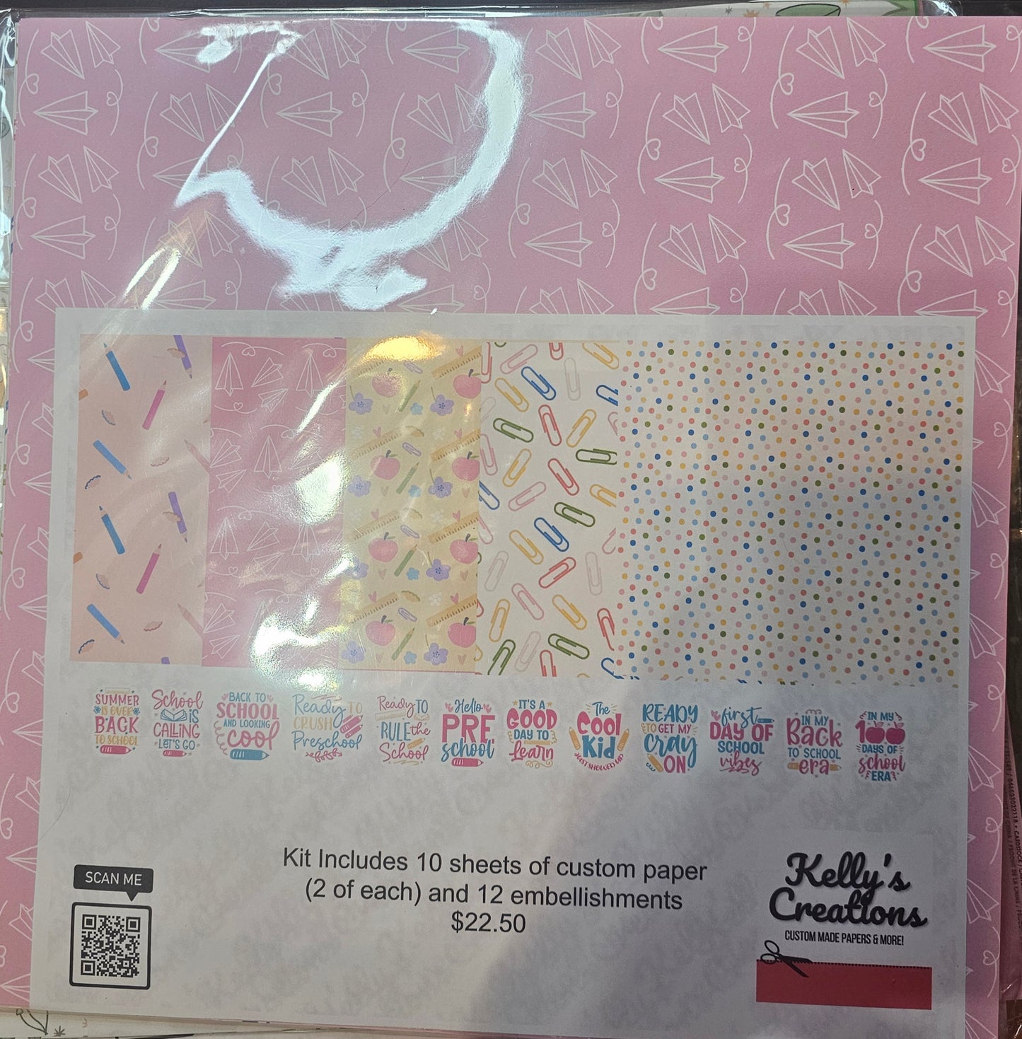 Little Miss Back to School Page Kit