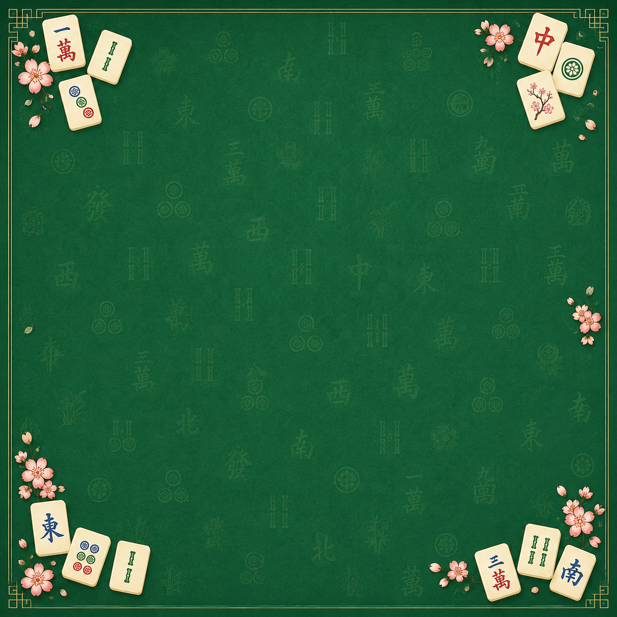Mahjong Scrapbook Paper