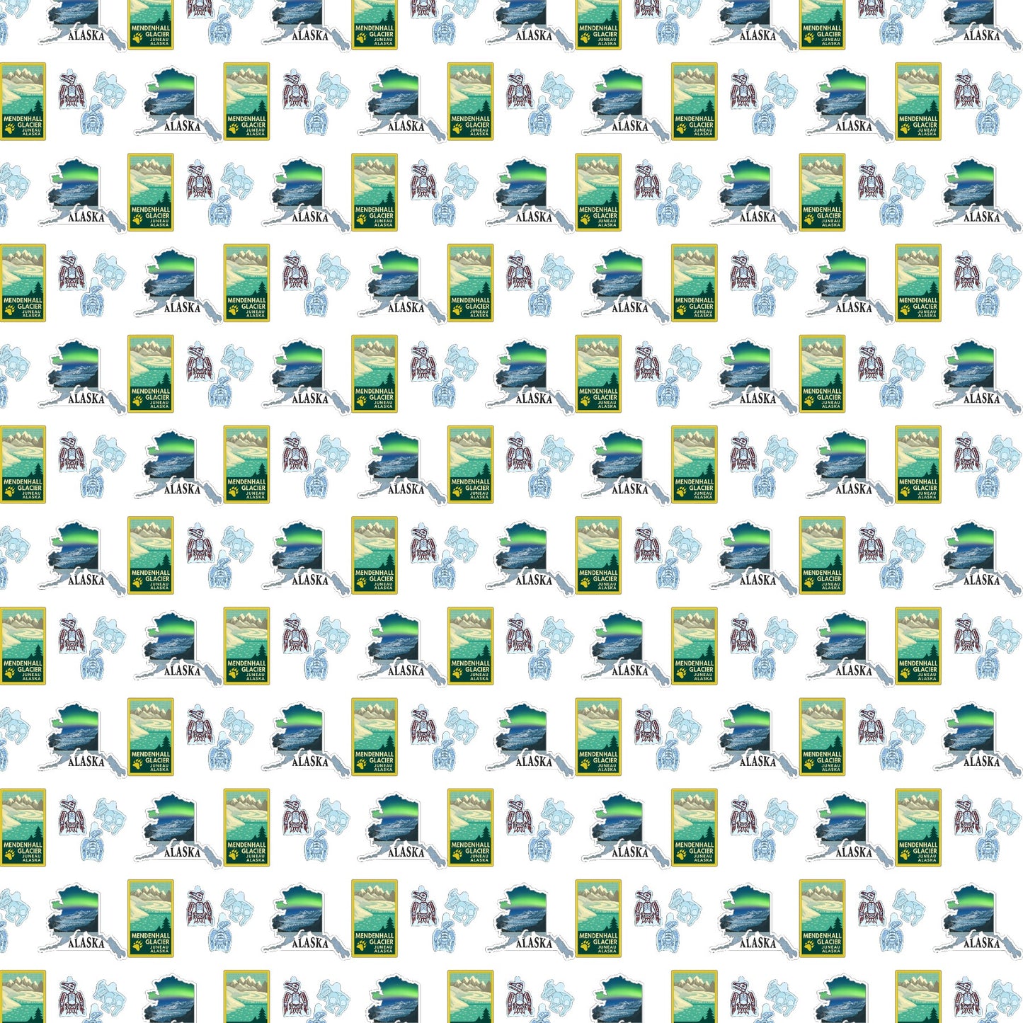 Alaska Scrapbook Paper