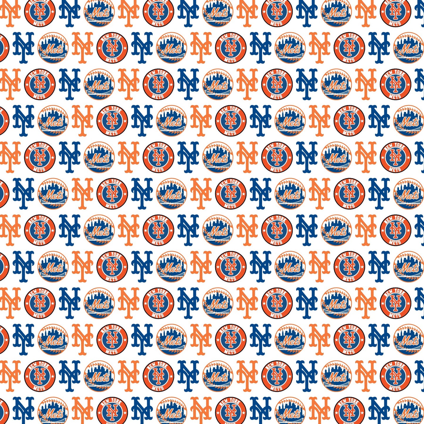 New York Mets Scrapbook Paper