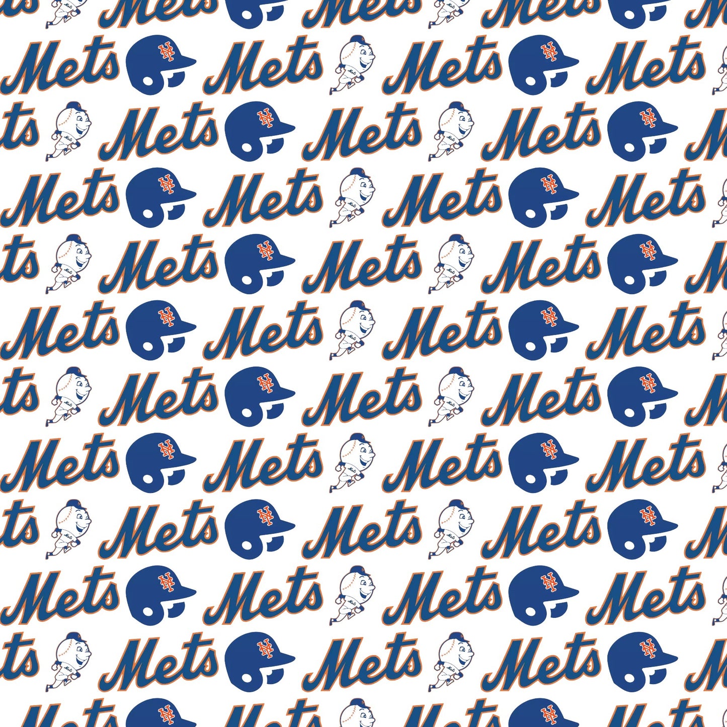 NY Mets Scrapbook Paper