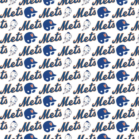 NY Mets Scrapbook Paper