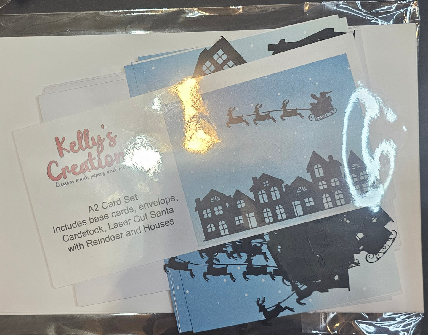 A2 Santa Over Skyline