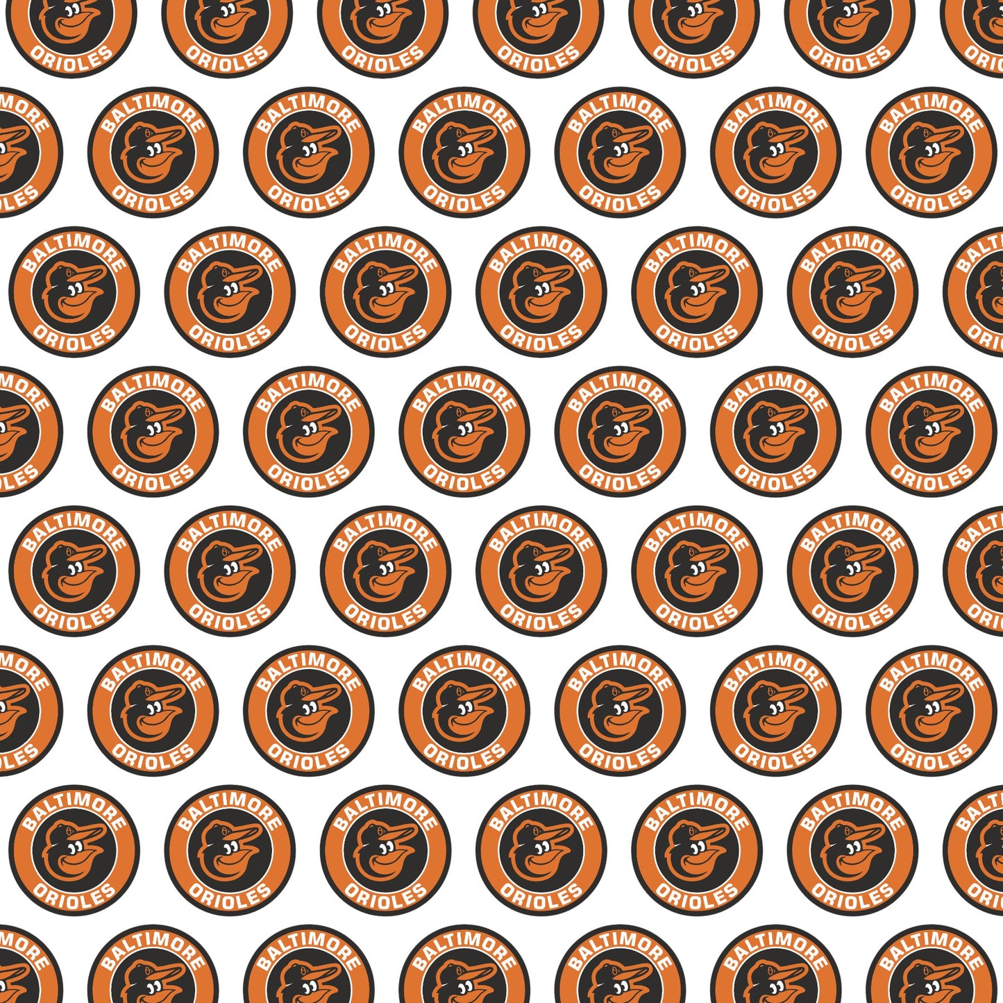 Baltimore Orioles Logo 2 Scrapbook Paper