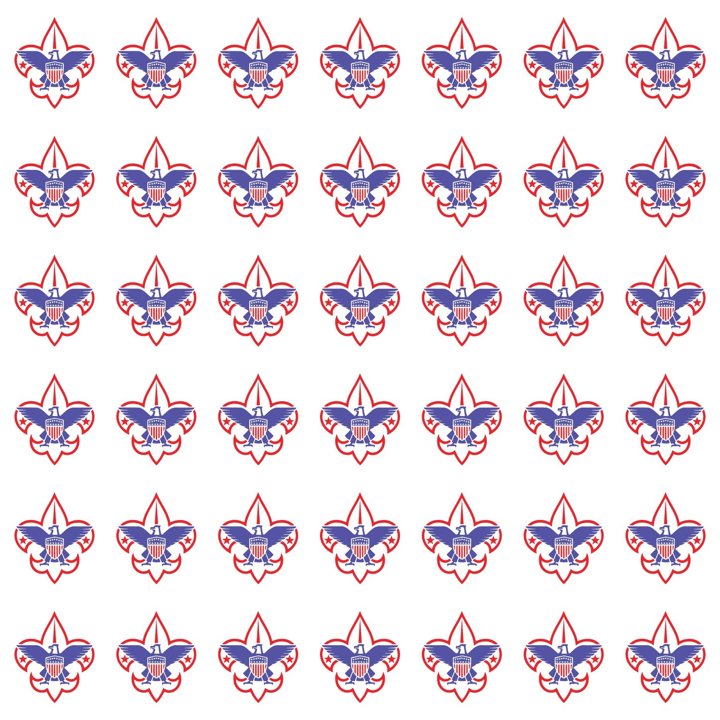 Boy Scout Emblem Paper