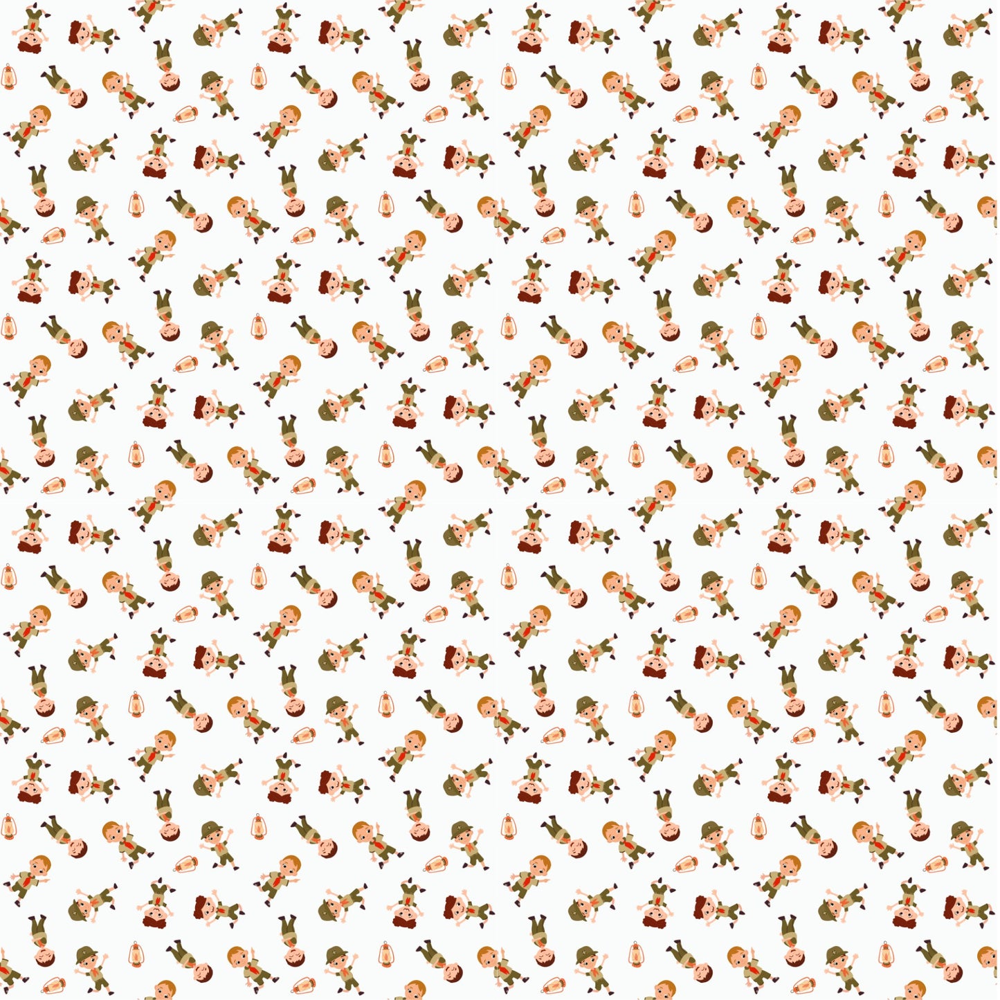 Scouts Scrapbook Paper