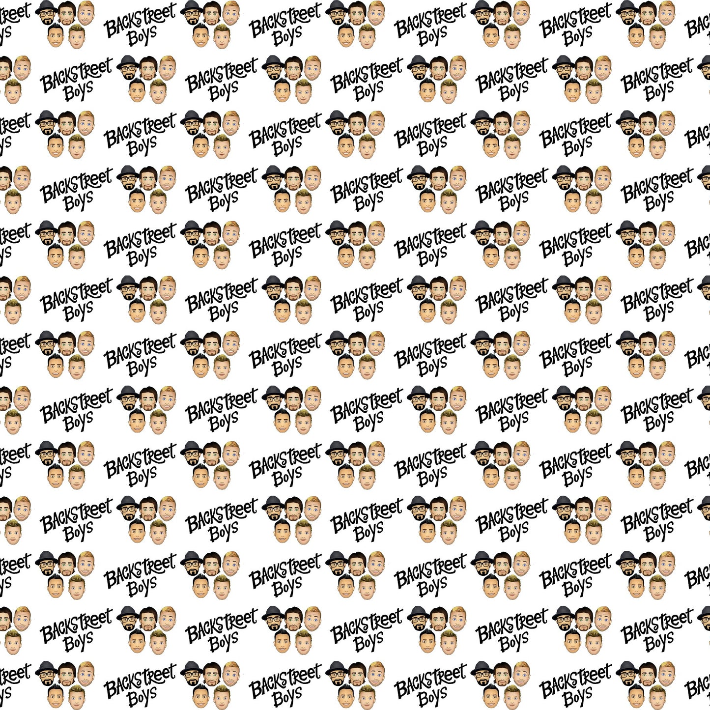 Backstreet Boys Scrapbook Paper