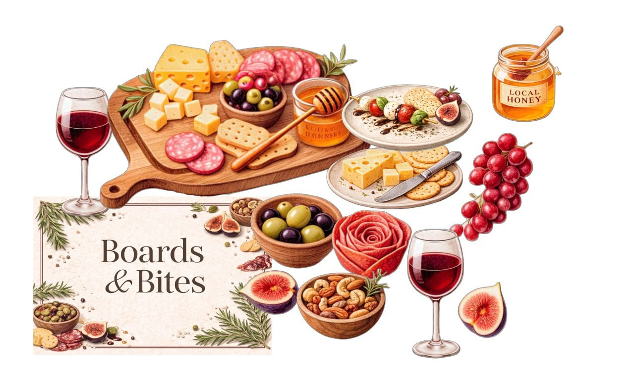 Boards and Bites Scrapbook Paper