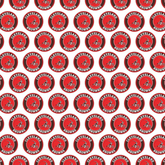 Cleveland Browns Scrapbook Paper 2