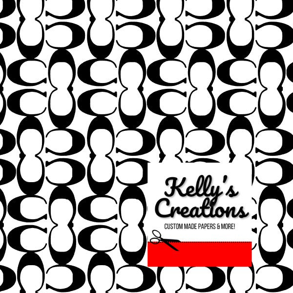 Luxury Brand Scrapbook Paper
