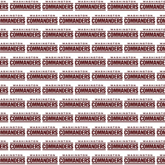 Washington Commanders Scrapbook Paper