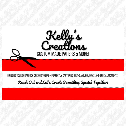 Custom Scrapbook Title