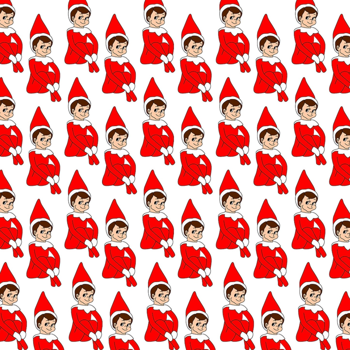 Elf Scrapbook Paper