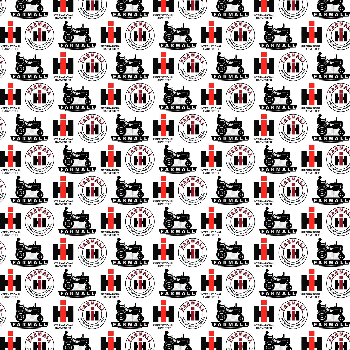 Farmall Scrapbook Paper