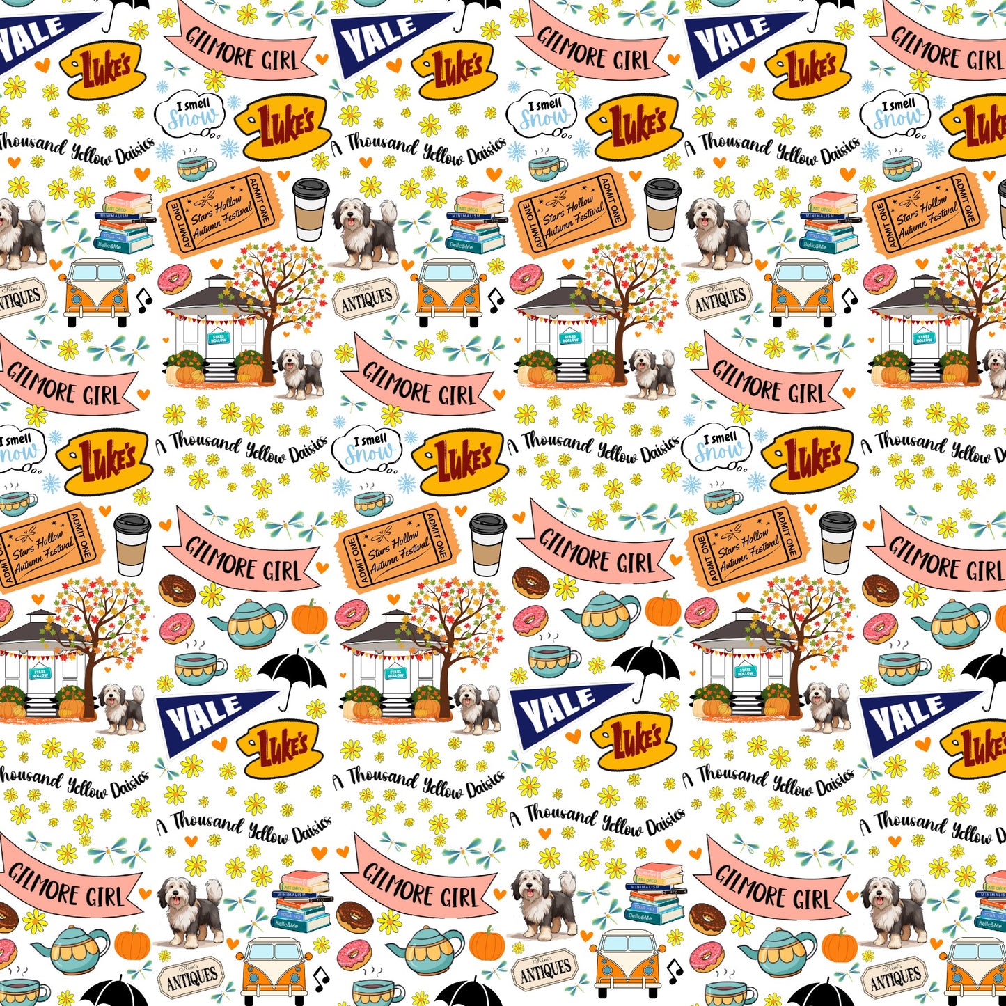 Gilmore Girls Scrapbook Paper