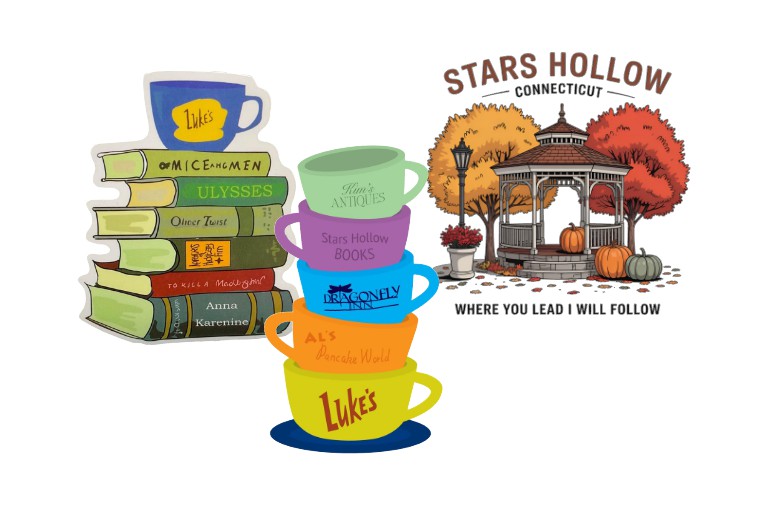 Gilmore Girls Scrapbook Paper