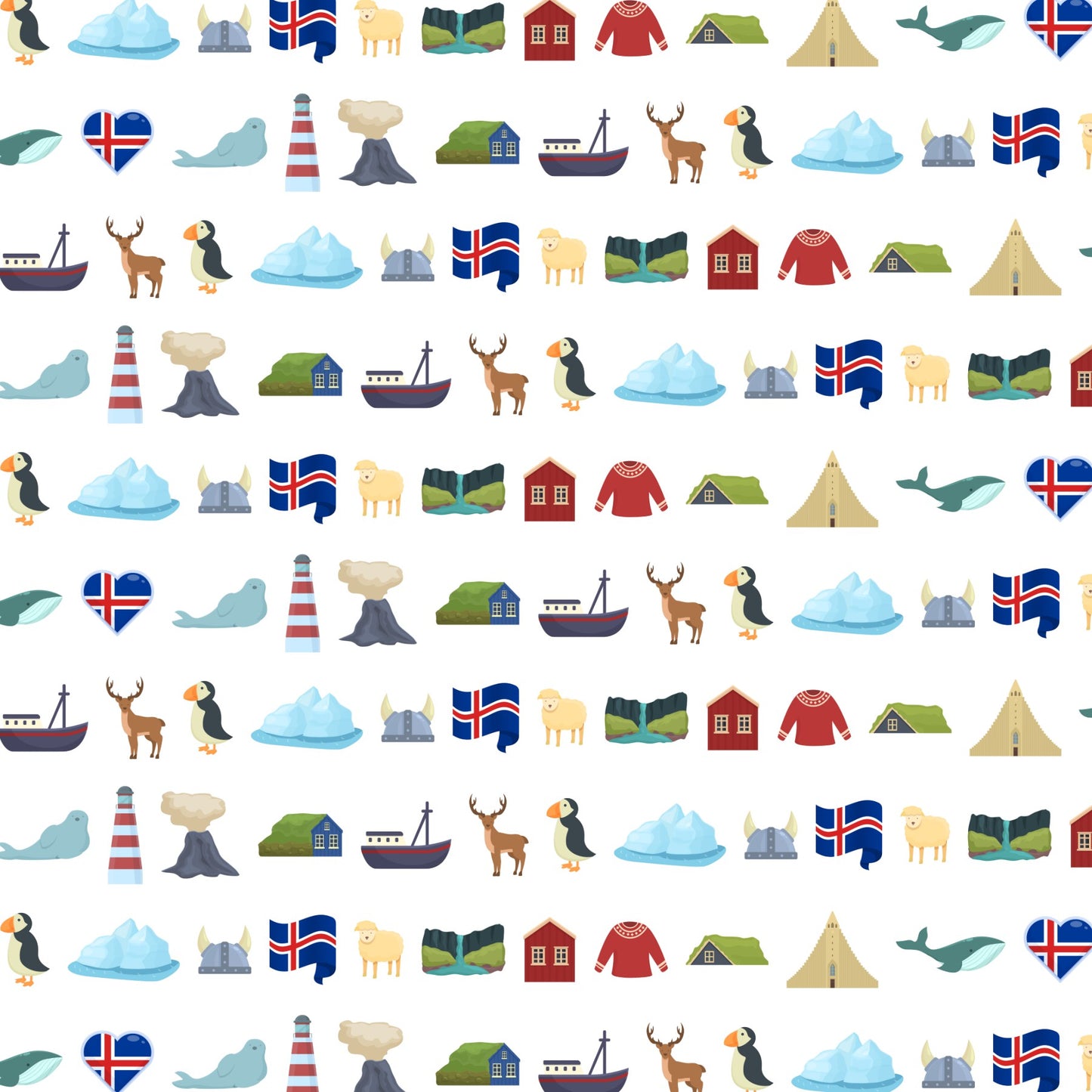 Iceland Scrapbook Paper