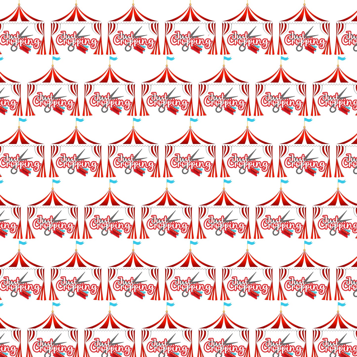 Carnival and Circus Scrapbook Paper