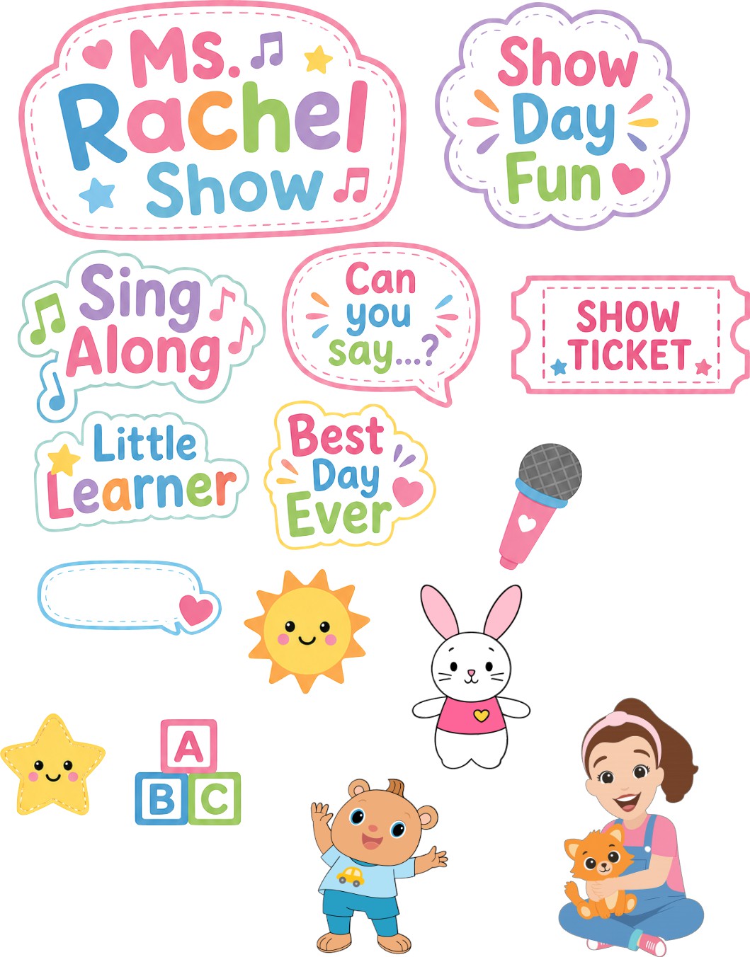 Ms Rachel Scrapbook Paper