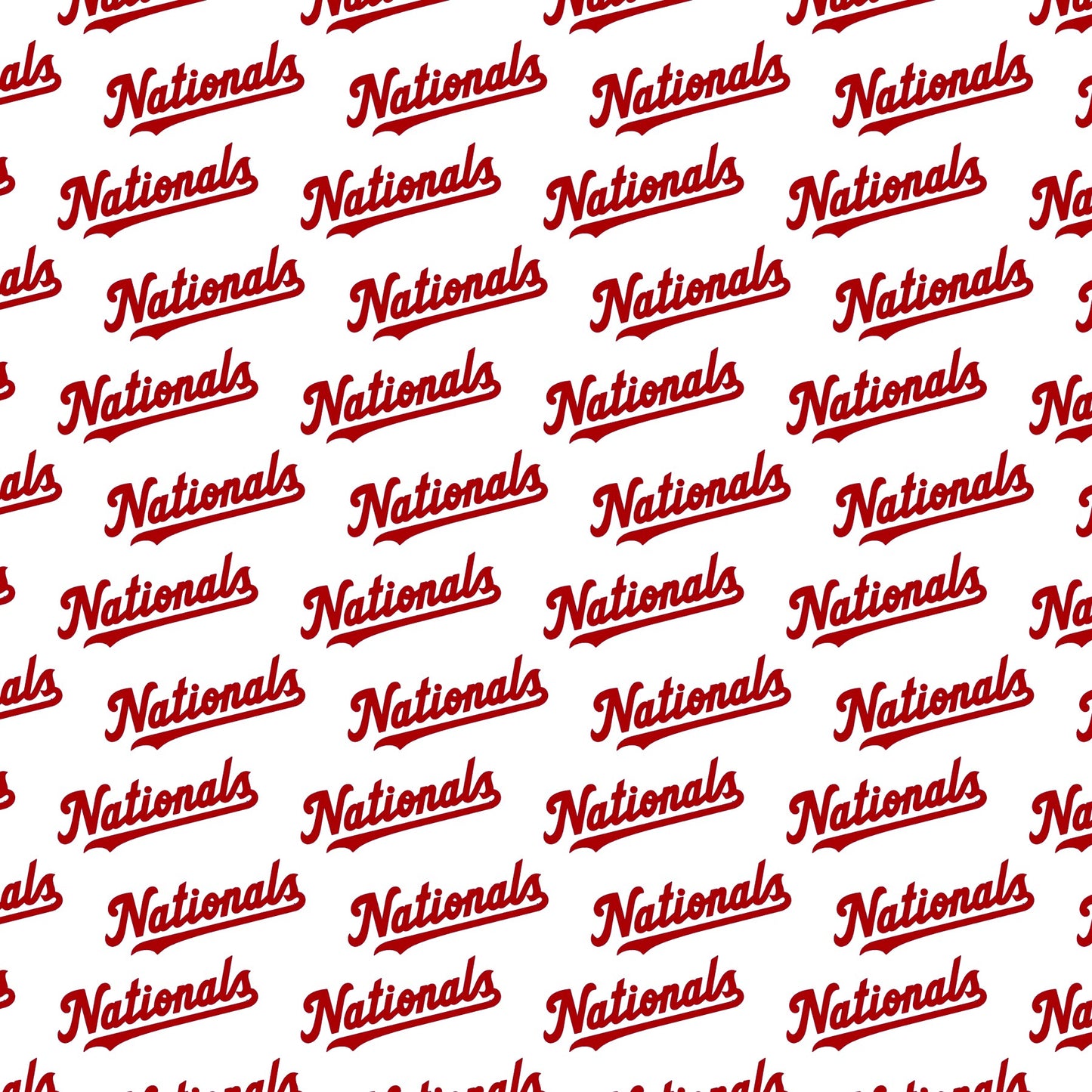Washington Nationals Scrapbook Paper