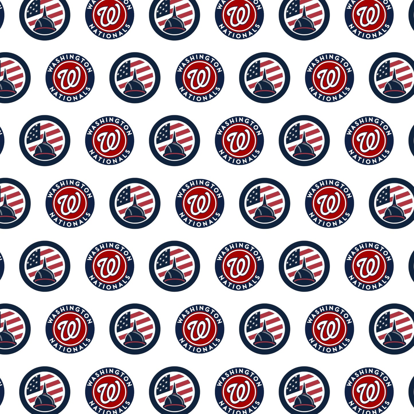 Washington Nationals Scrapbook Paper 2