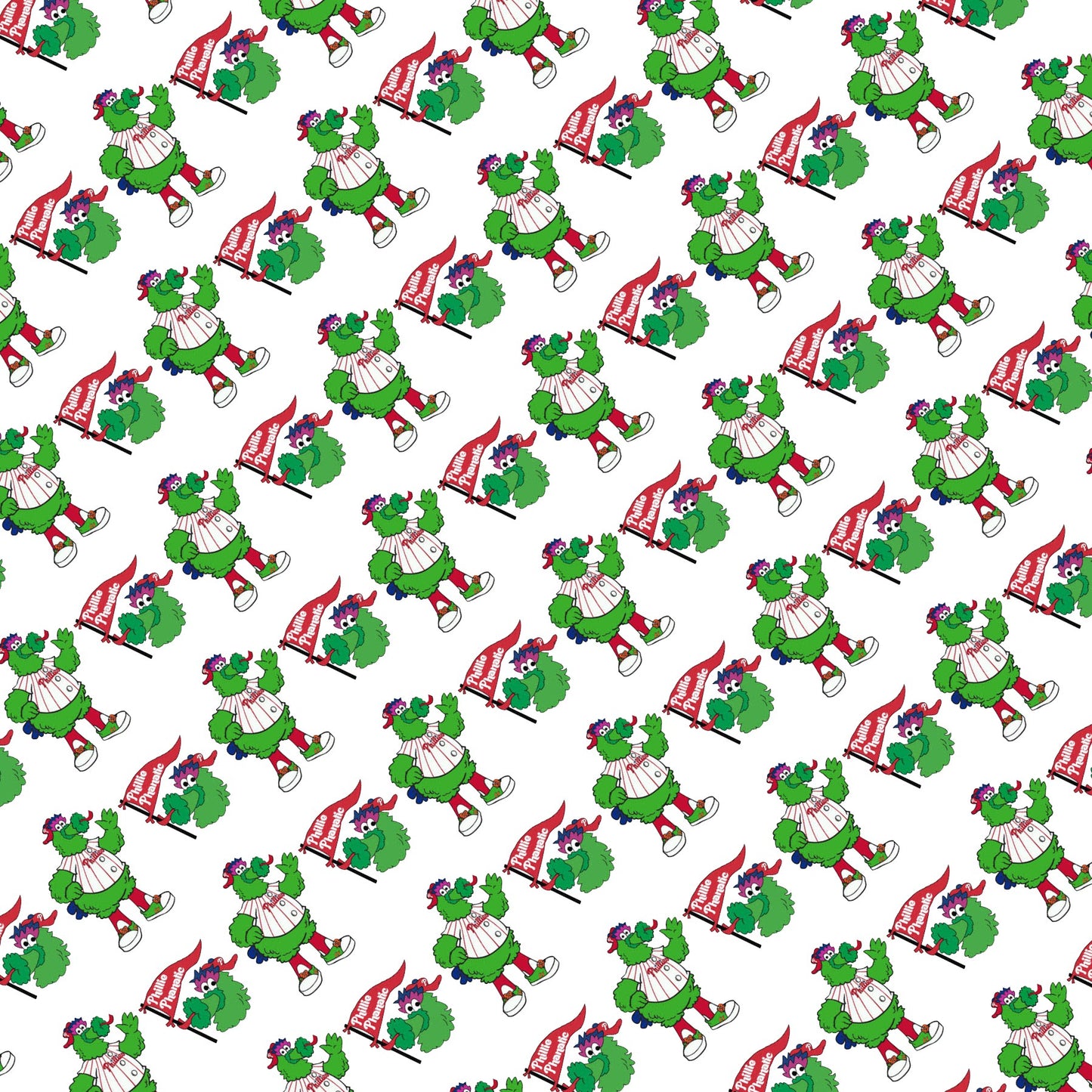 Philadelphia Phillies Phanatic Scrapbook Paper