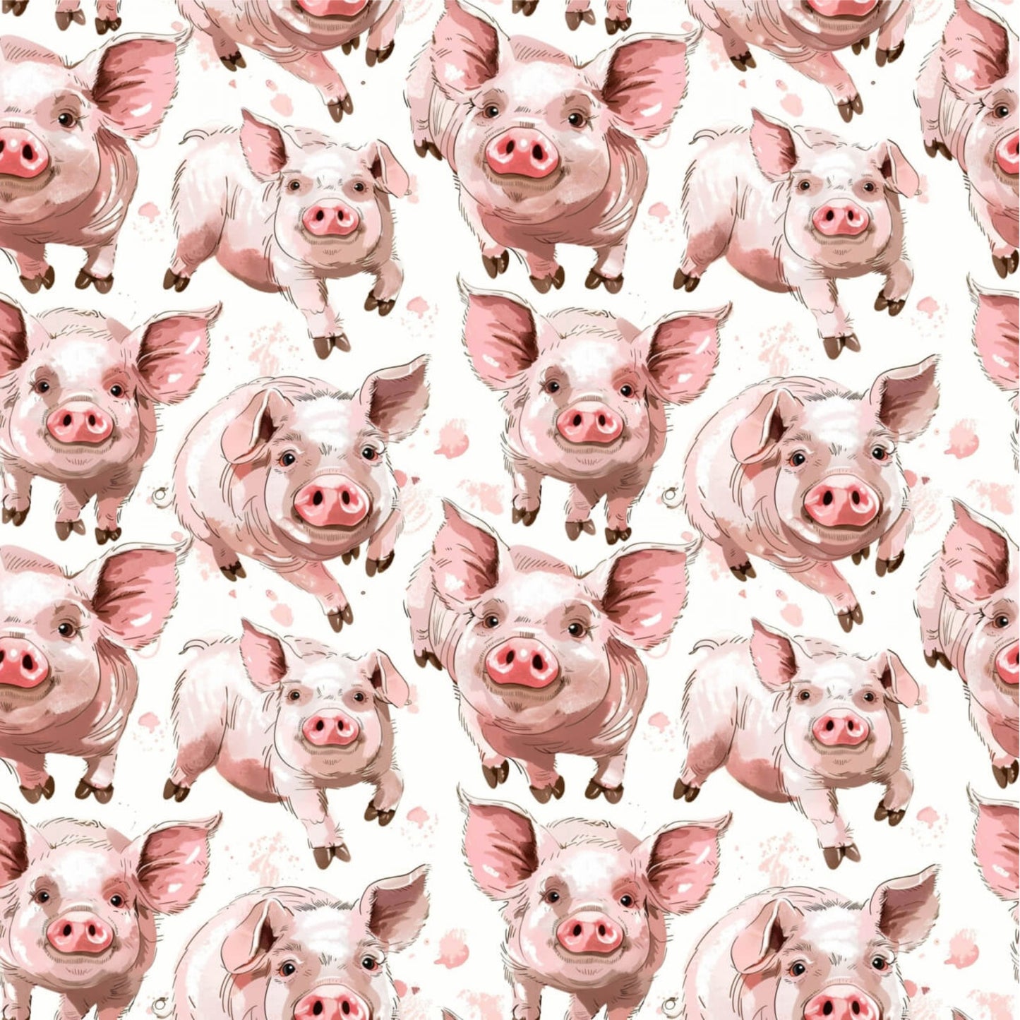 Farm Animals Scrapbook Paper