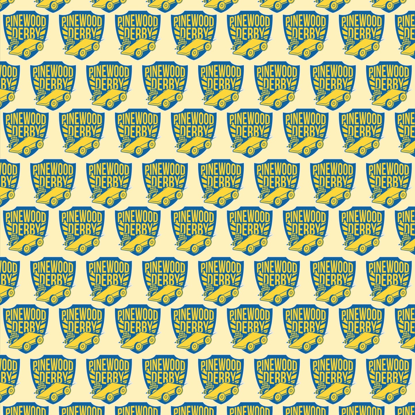 Pinewood Derby Scrapbook Paper