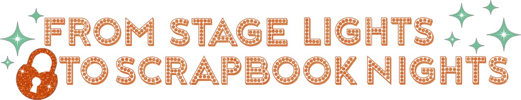 TS Showgirl Scrapbook Paper and Embellishments