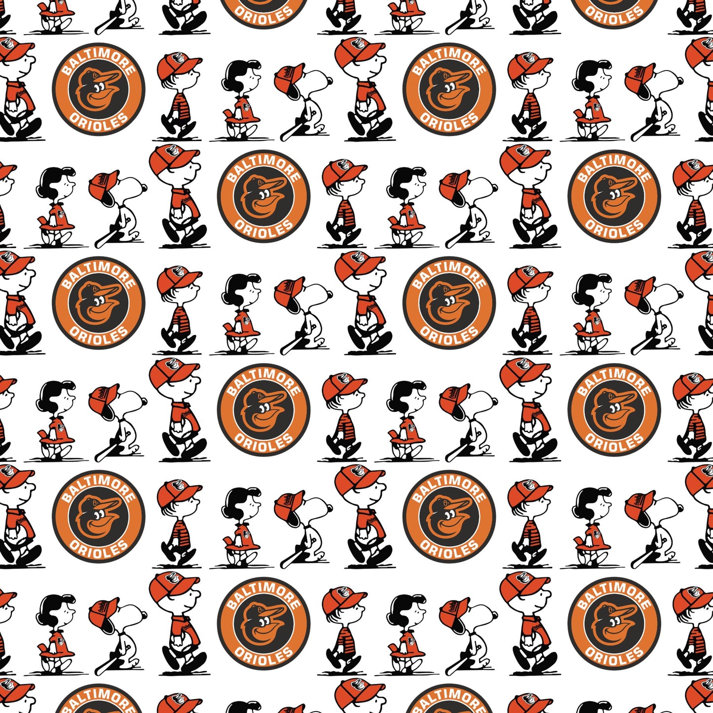Baltimore Orioles Scrapbook Paper