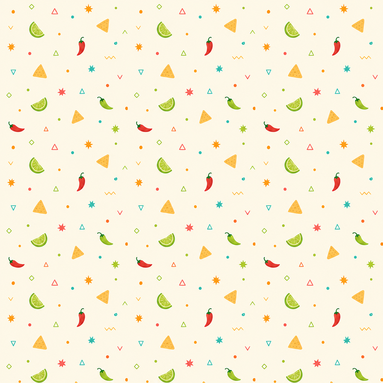Fiesta Night Scrapbook Paper