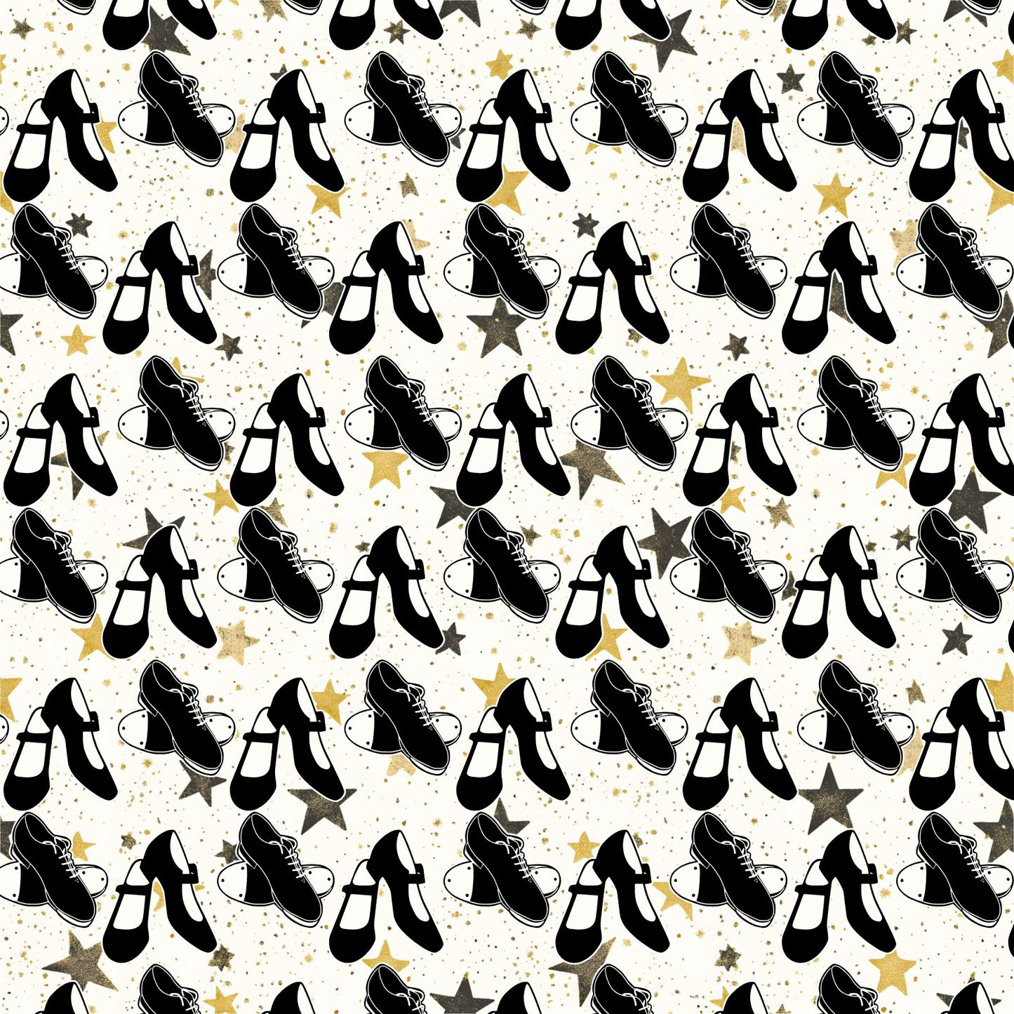 Tap Dancing Scrapbook Paper