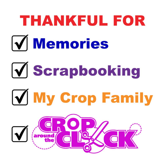 Thankful Scrapbooking T-shirt