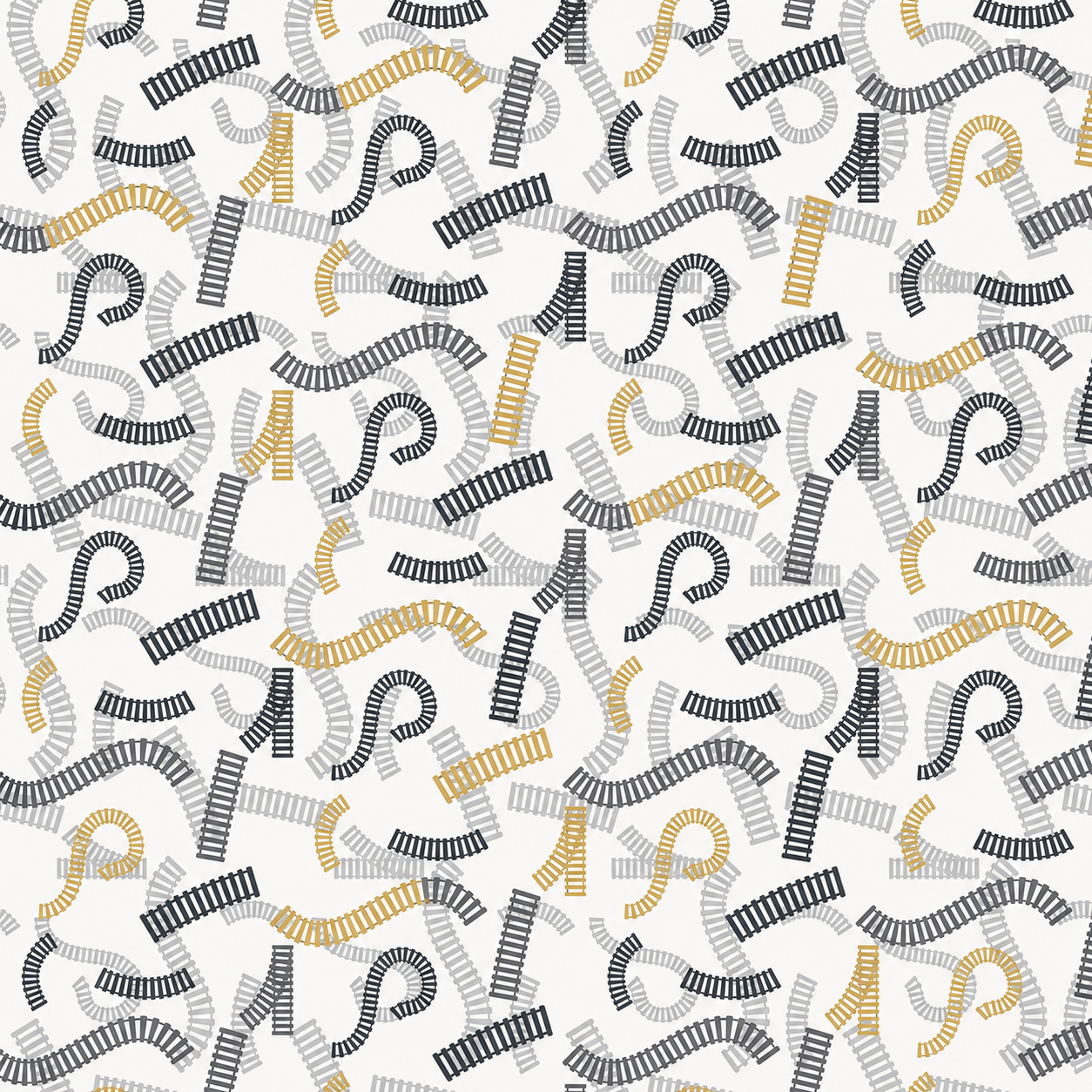 Big Boy Train Scrapbook Paper