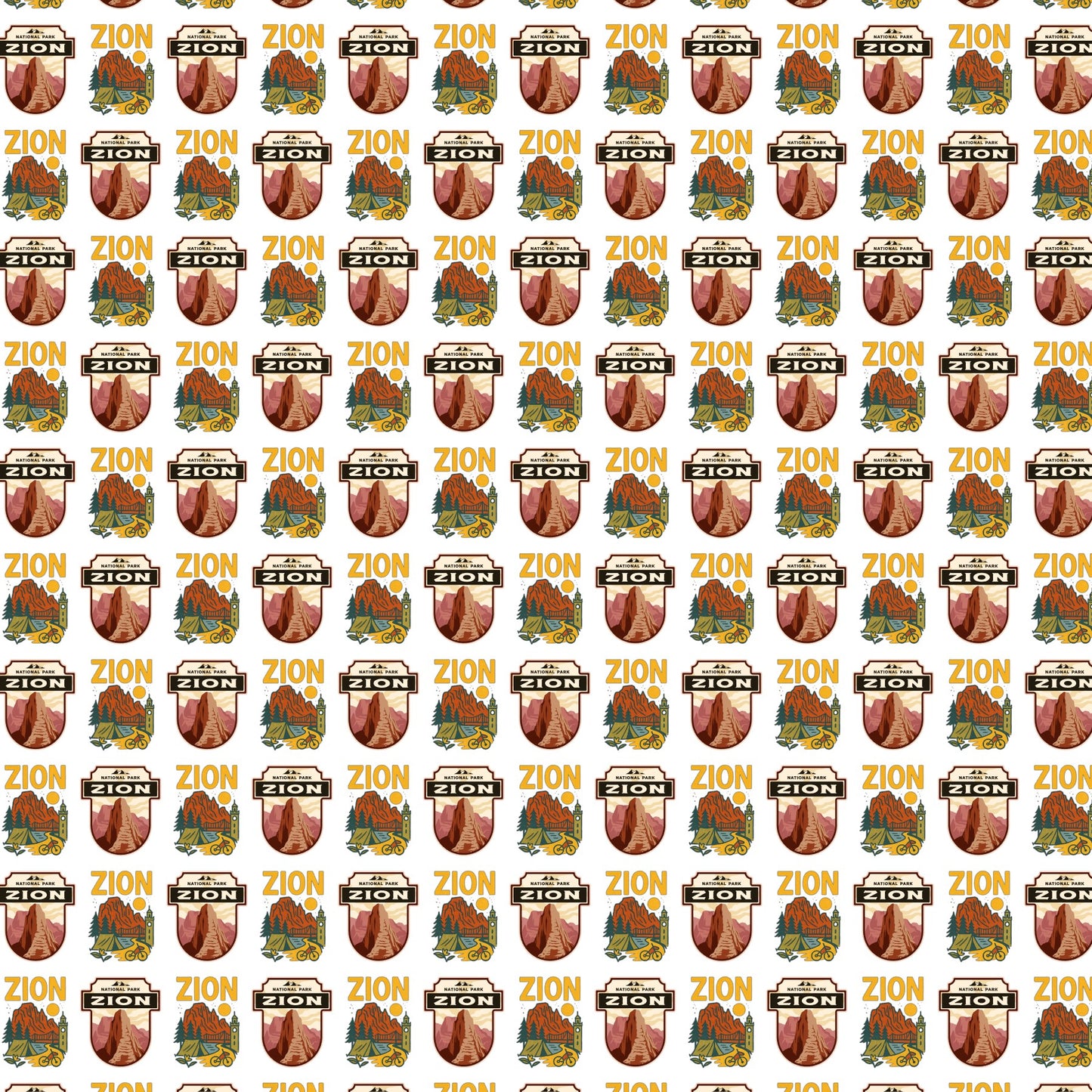 National Parks Scrapbook Paper