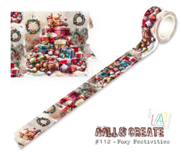 AALL & Create Foxy Festivities Layer It Up Washi Tape 112