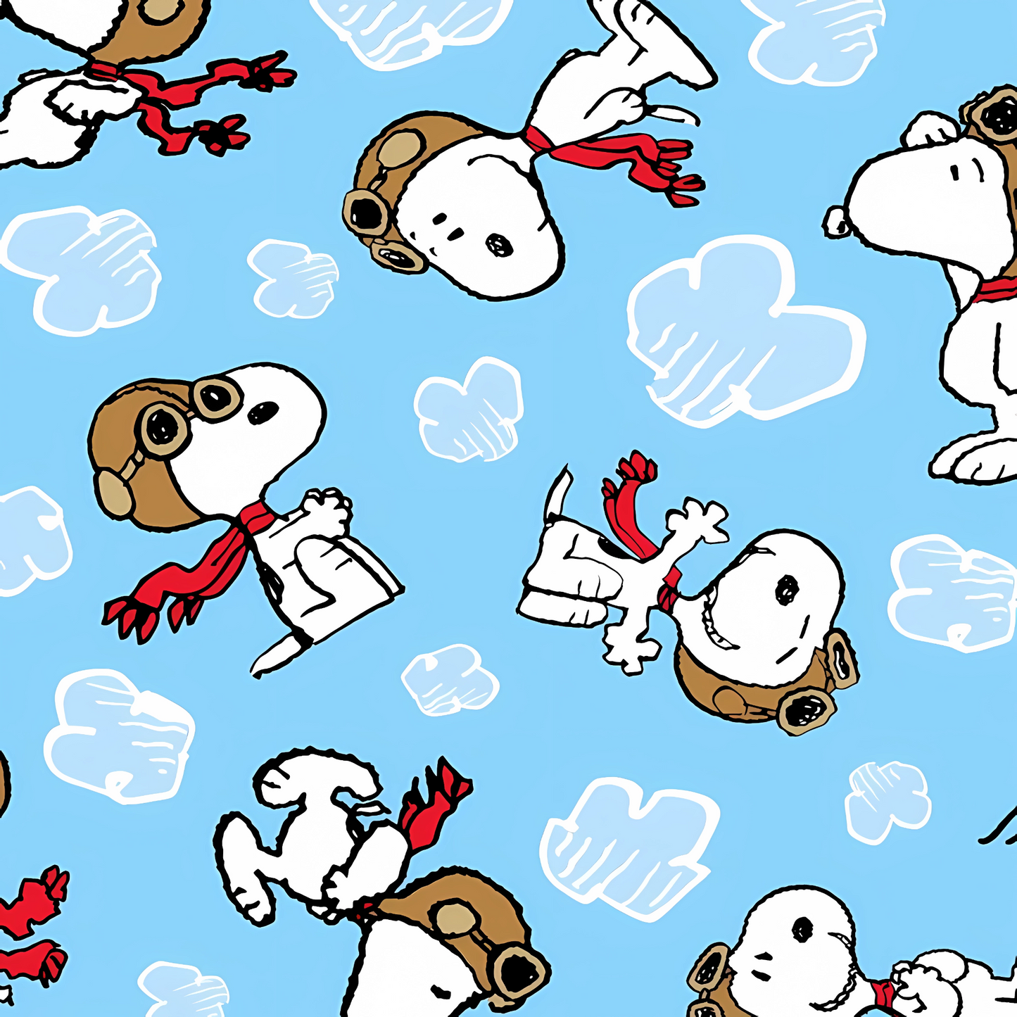 Snoopy Scrapbook Paper