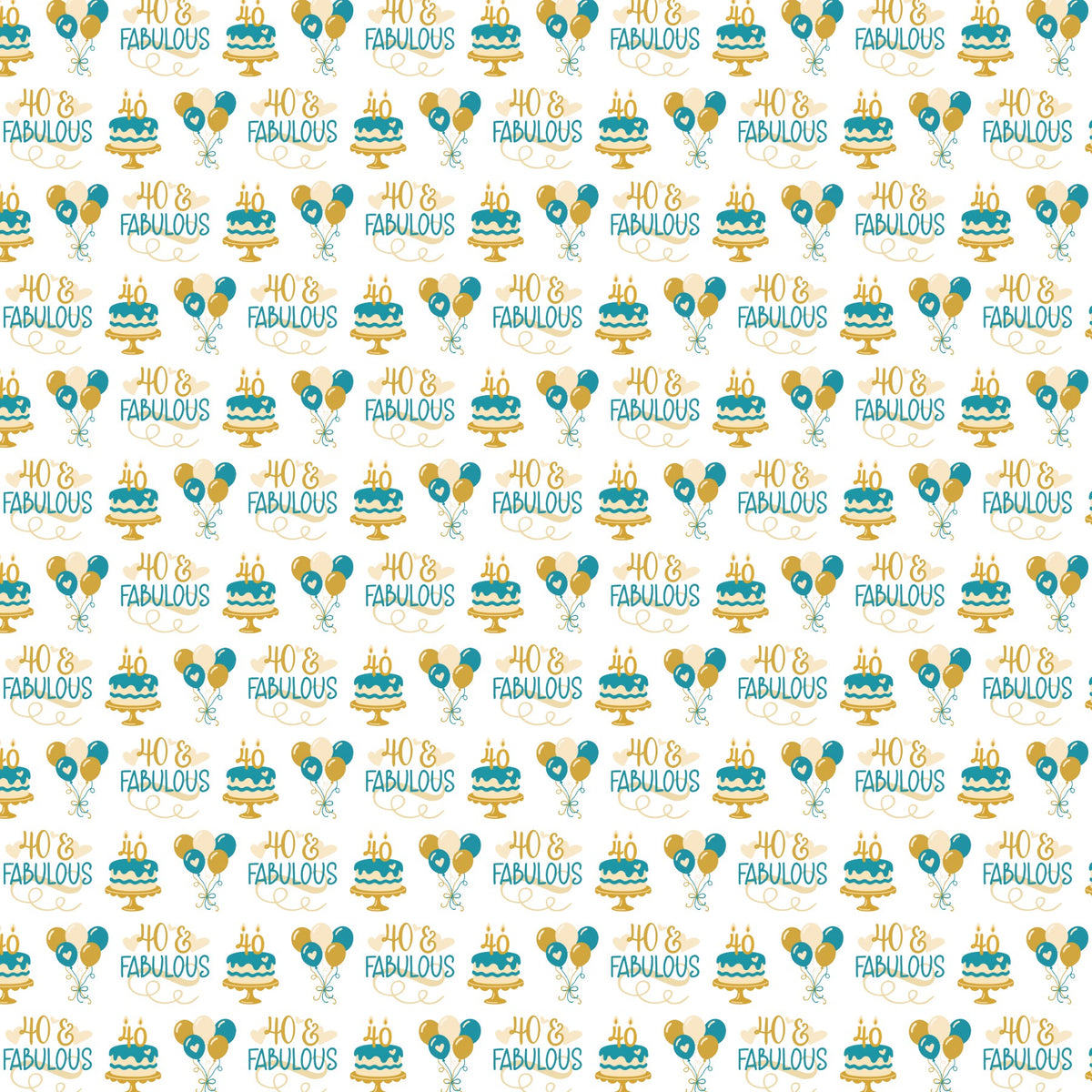 Milestone Birthday Scrapbook Paper