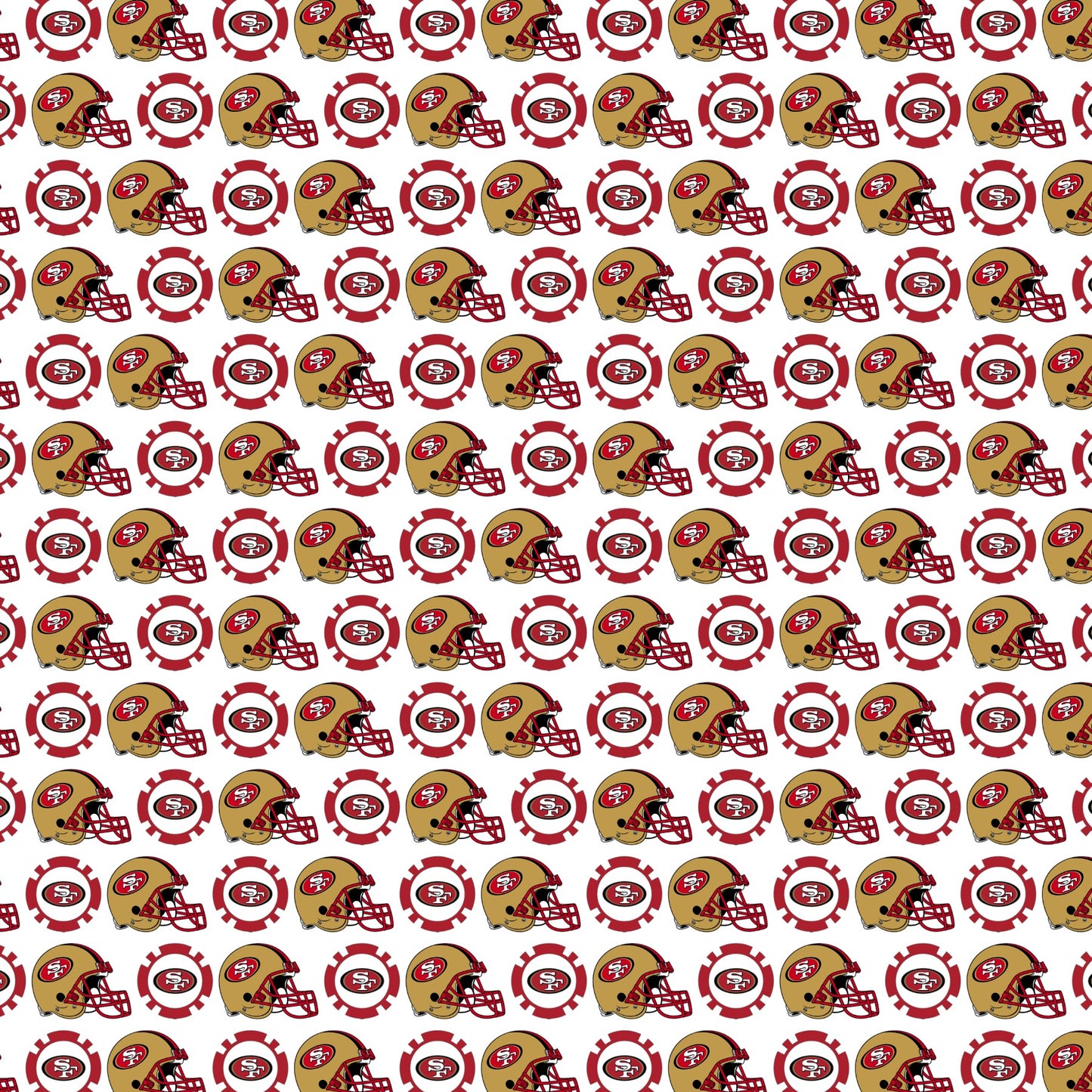 49ners Scrapbook Paper