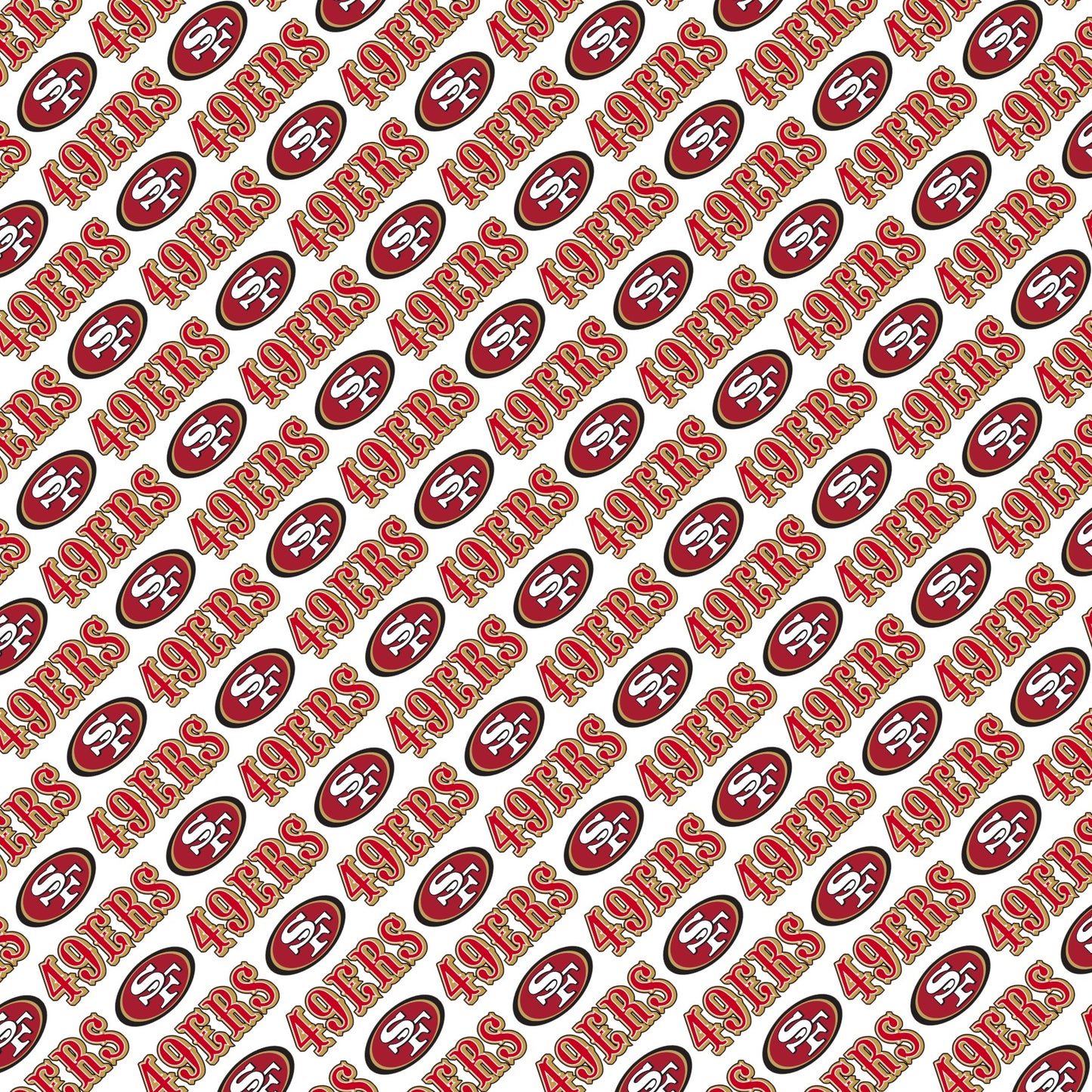 49ners Scrapbook Paper