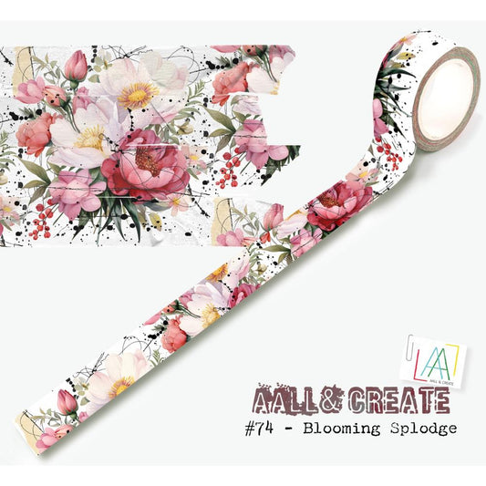 AALL CREATE WASHI Blooming Splodge