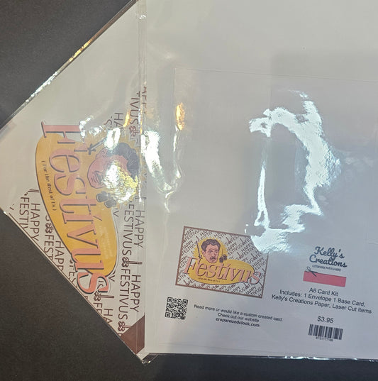 A6 Festivus Card Kits