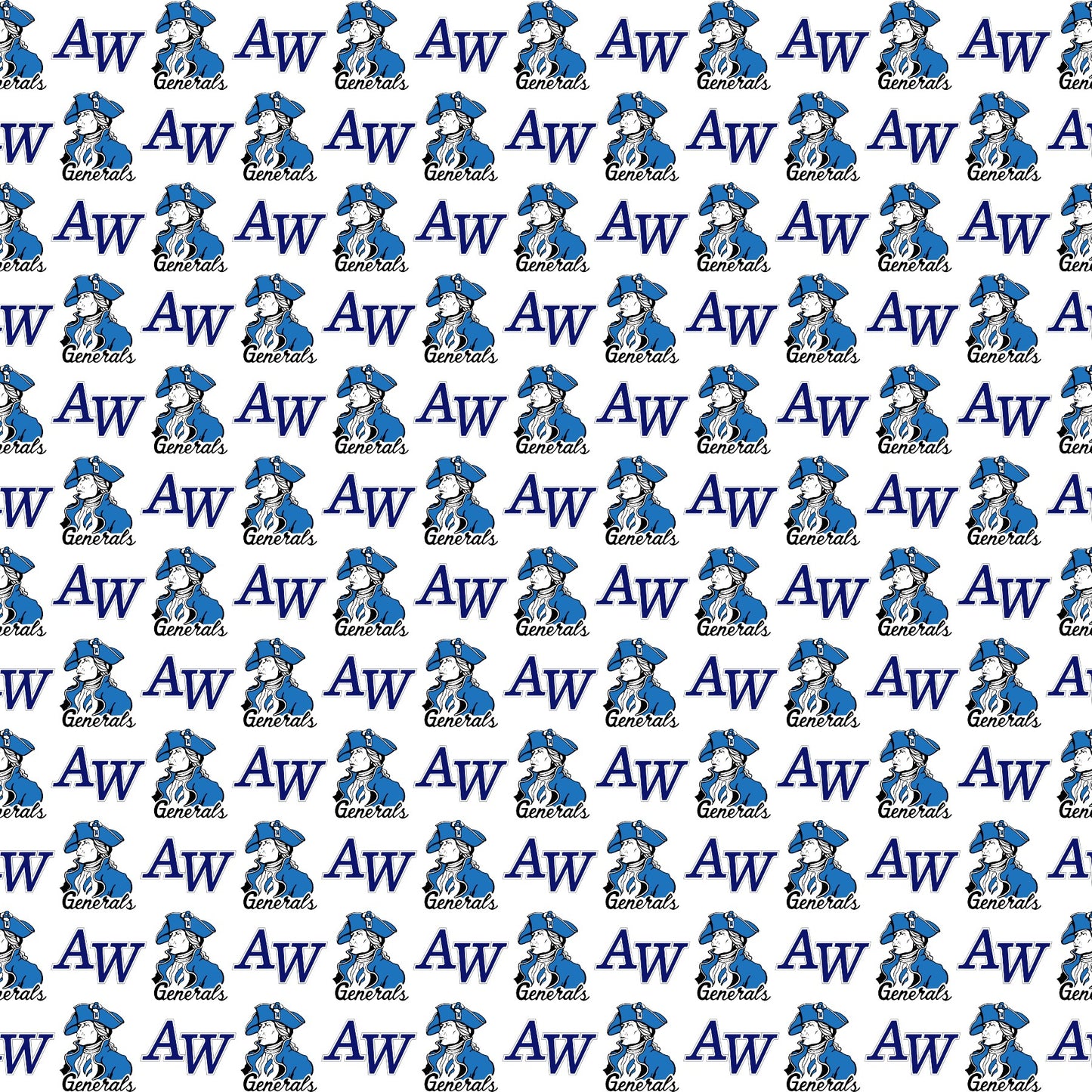 Anthony Wayne Generals Scrapbook Paper