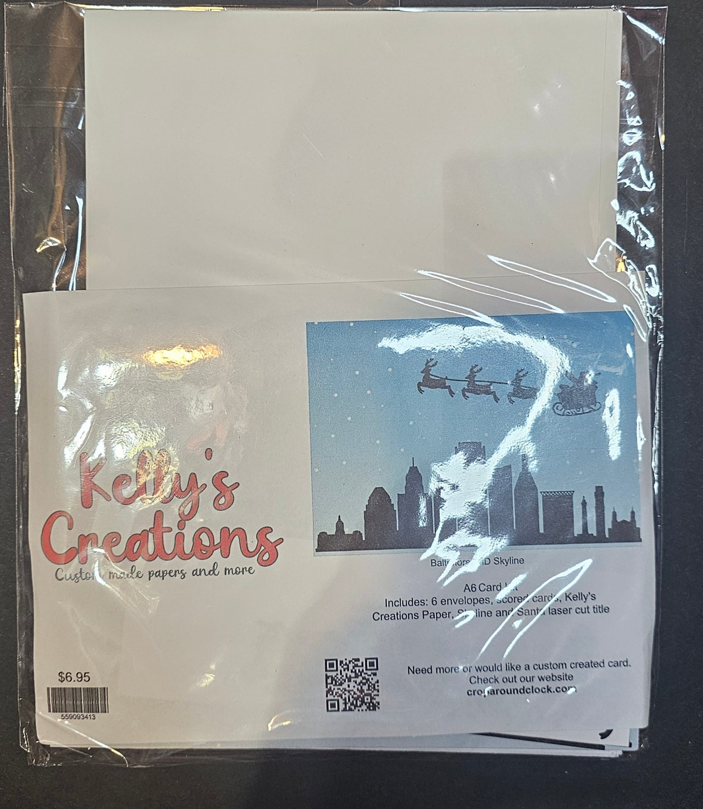 A6 Santa Over Skyline