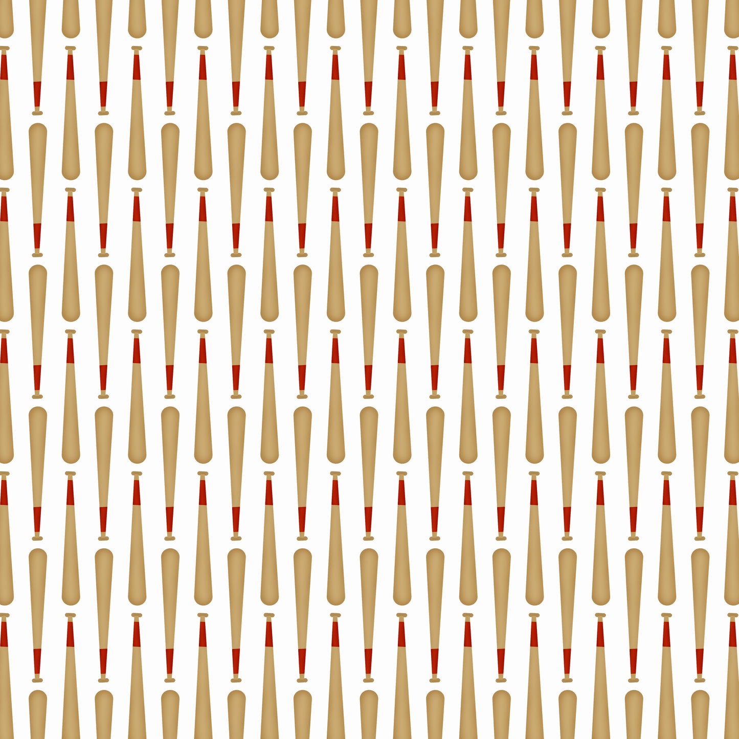 Baseball Bats scrapbook paper