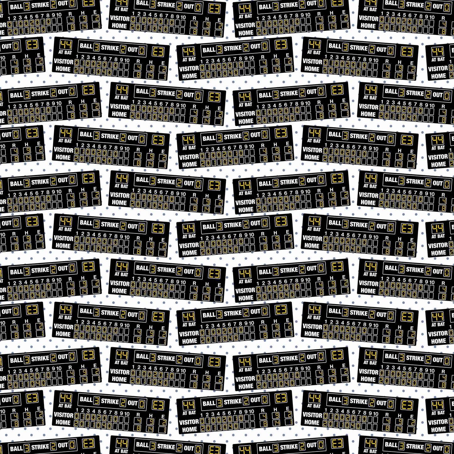Baseball scoreboard scrapbook paper
