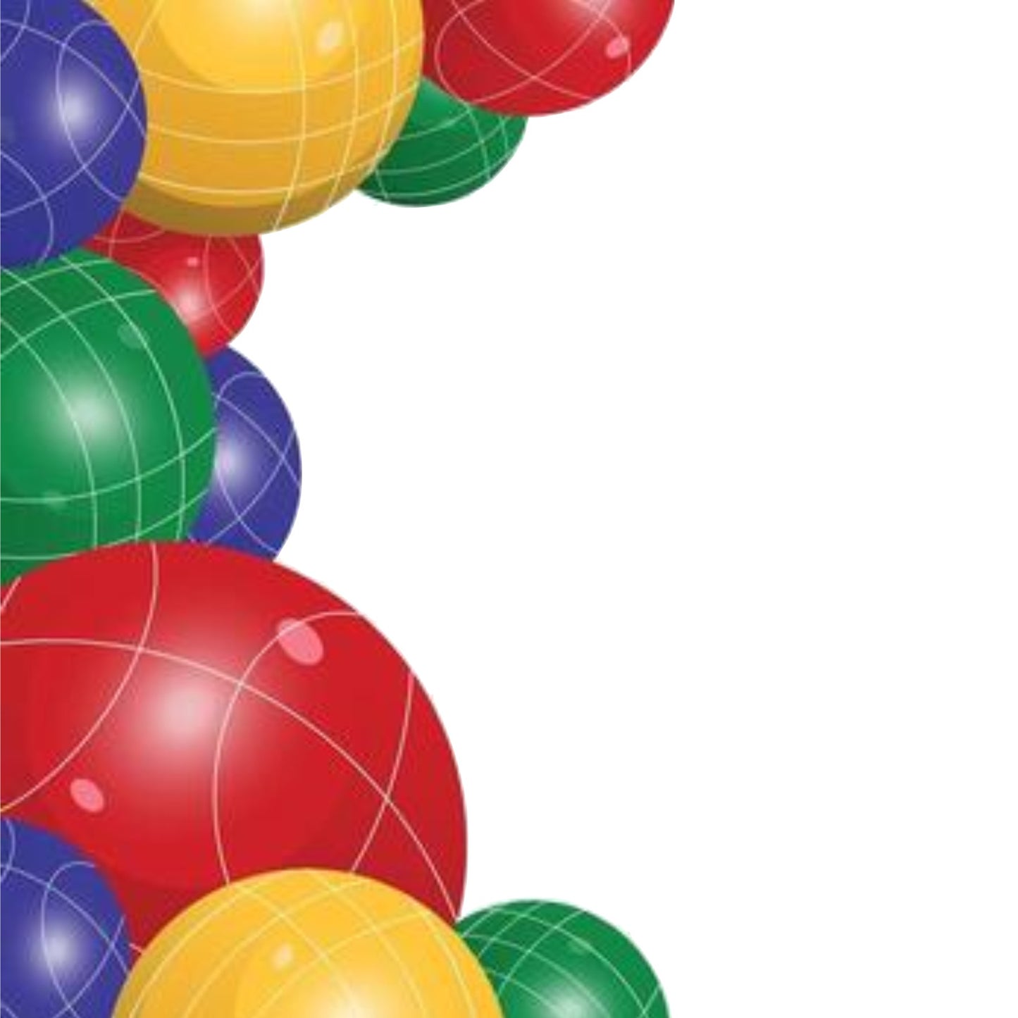 Bocce Ball Scrapbook Paper